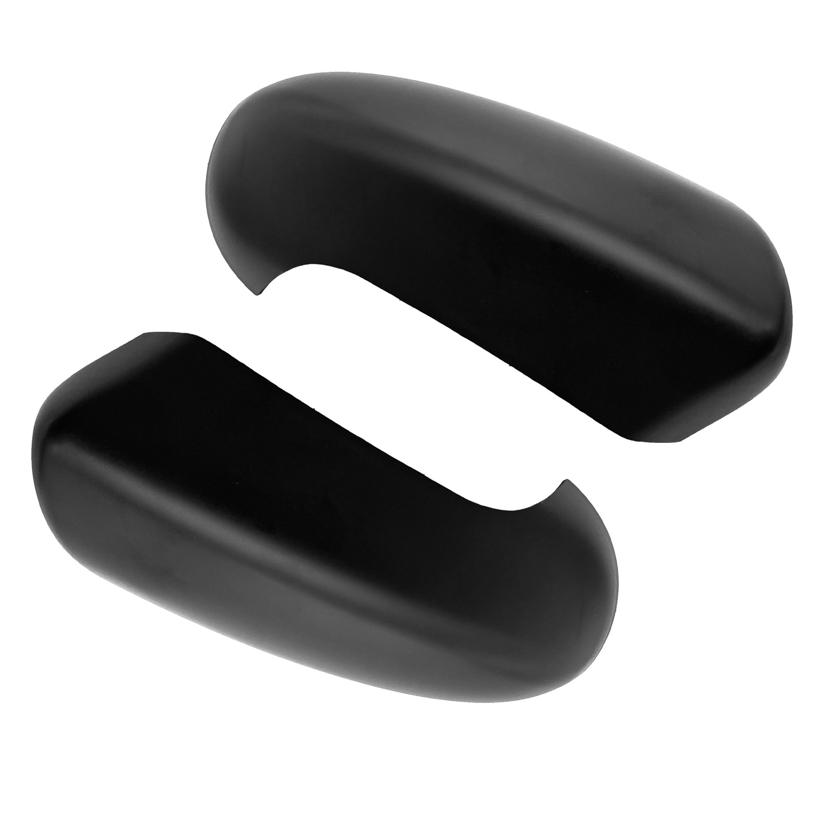 For  Qashqai 2007-2014 J10 Side Door Wing Mirror Cover Caps Textured Black