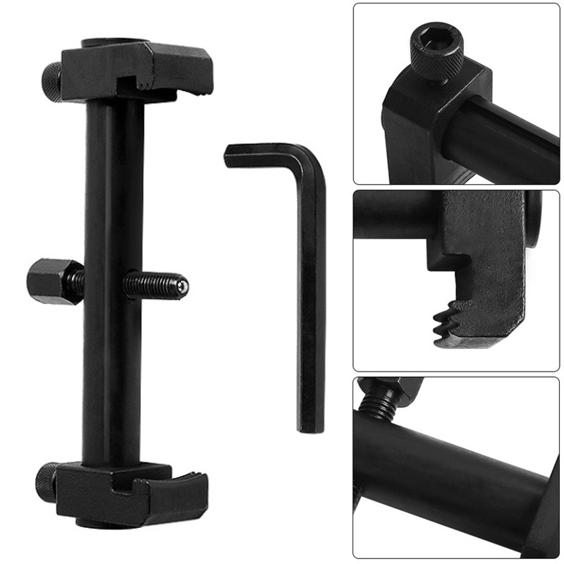 Universal Puller For Ribbed Drive Pulleys Crankshaft Remover Garage Engine Tools — image 5