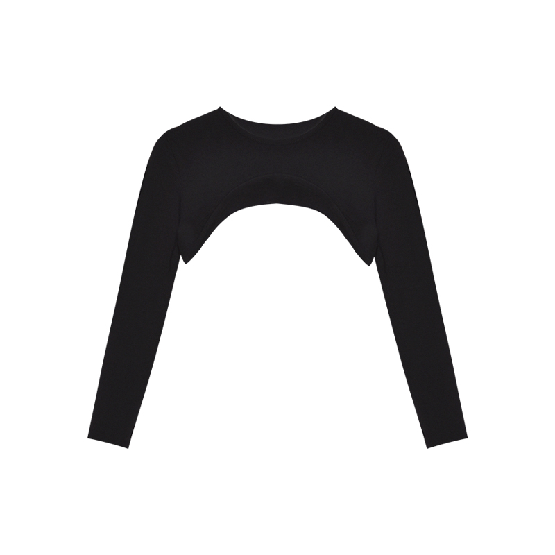 Vest Women's Slim Fit Short Inner Bottoming Shirt And Outer Top Trendy