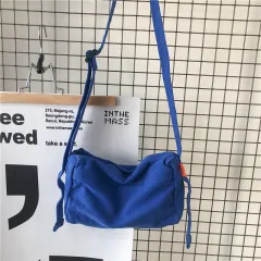 Men's And Women's Fashion Casual Shoulder Bag - Blue - View 1
