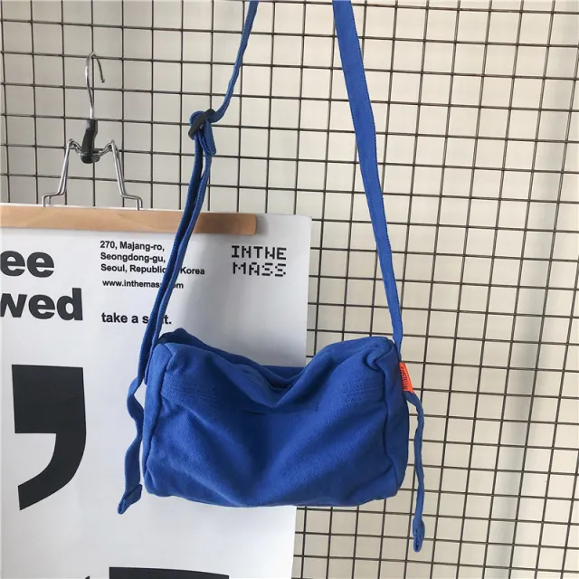 Men's And Women's Fashion Casual Shoulder Bag Blue - Shop at LoveMi