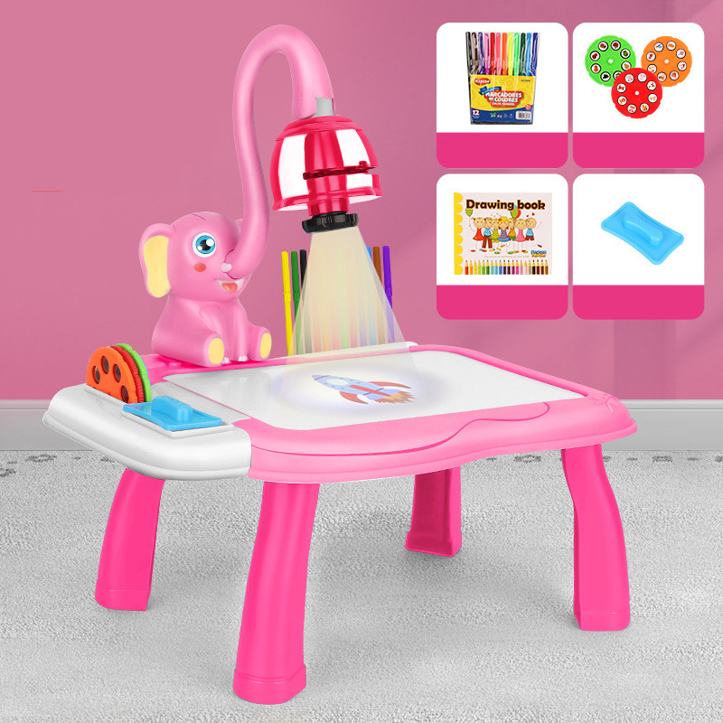 Title 10, Multifunctional Drawing And Graffiti Cute Table