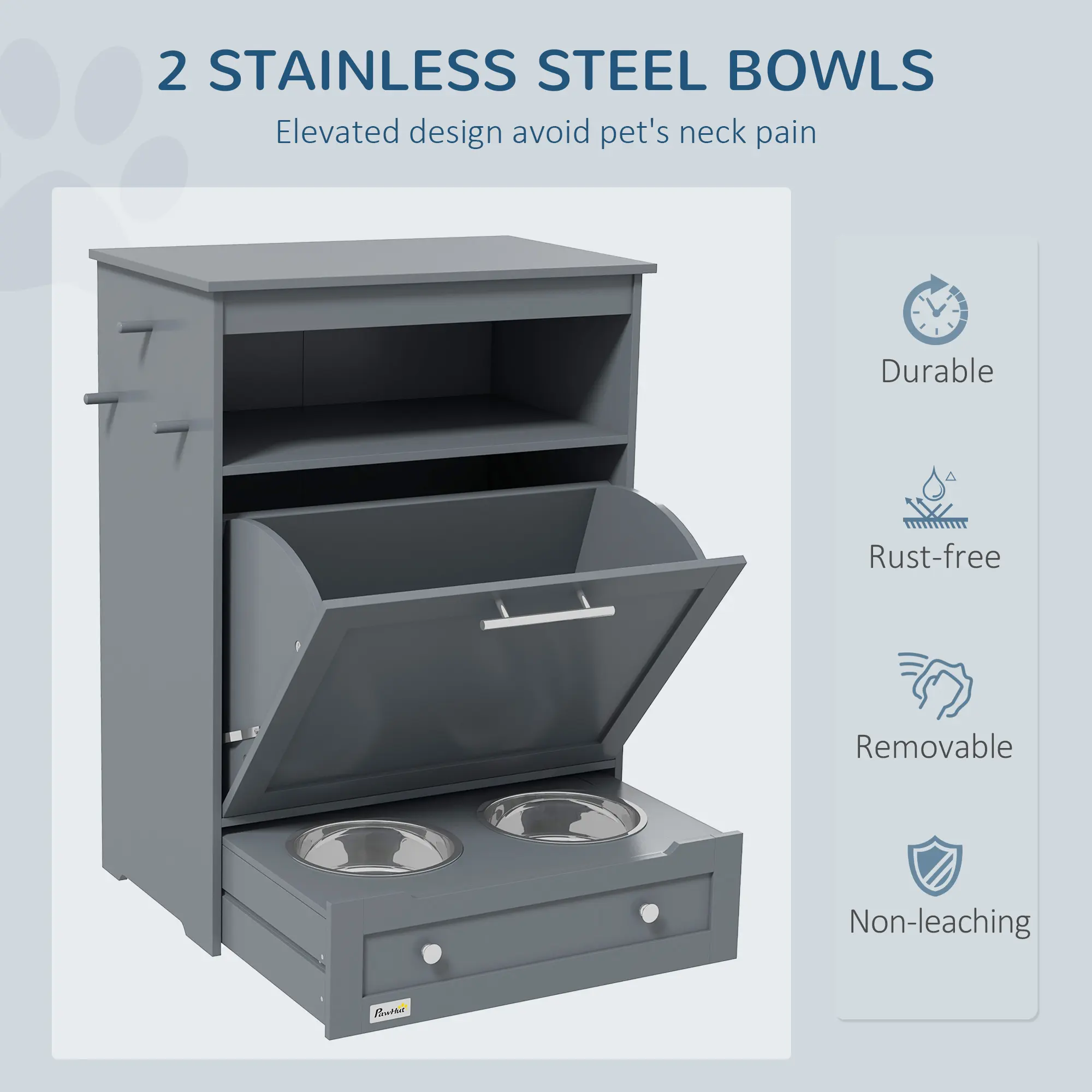 Pet Feeder Stations, Lockers, Dog Food Storage
