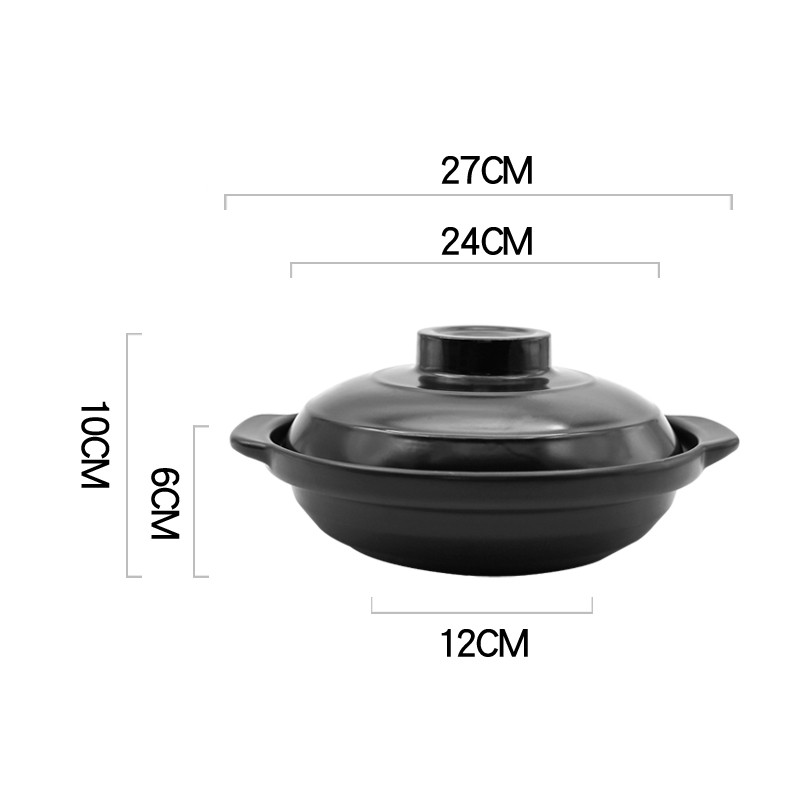 Title 10, High temperature resistant shallow casserole