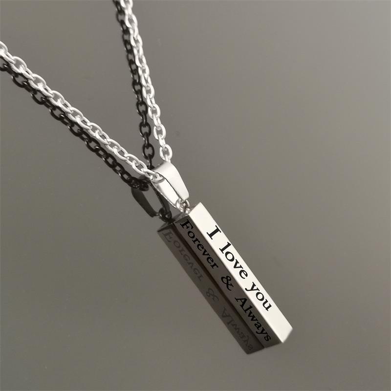 Stainless Steel Wishing Post Couple Accessories Pendant For Men And Women - Image 1