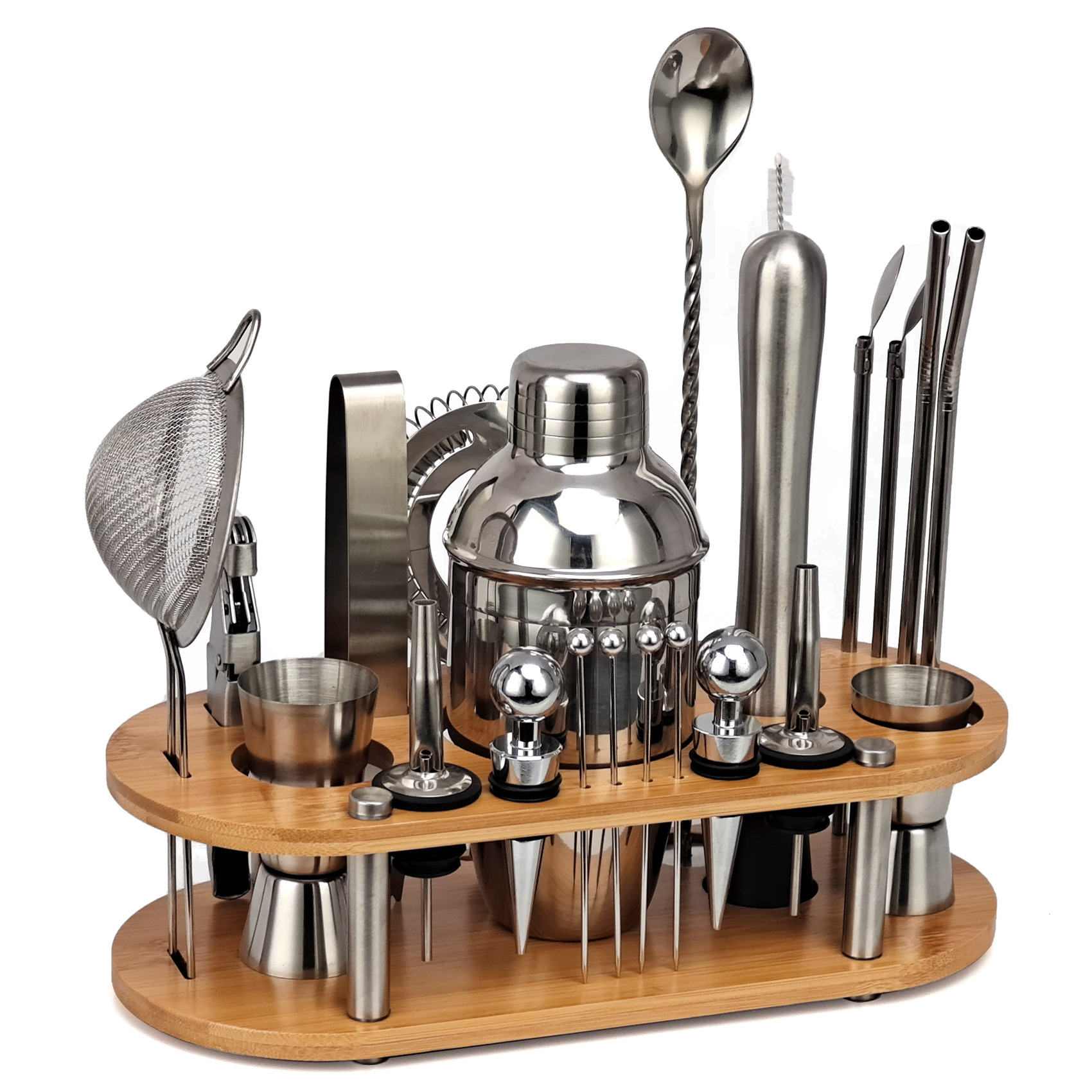 Title 3, Stainless Steel Mixer Boston 23-piece Set