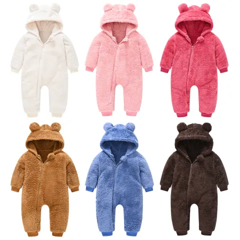 New Product Cute Wool Sweater Jumpsuit Suitable for Babies