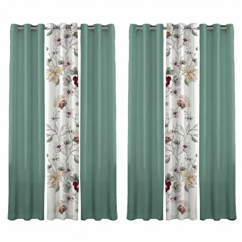 Curtain Set, US Designer Sage Green