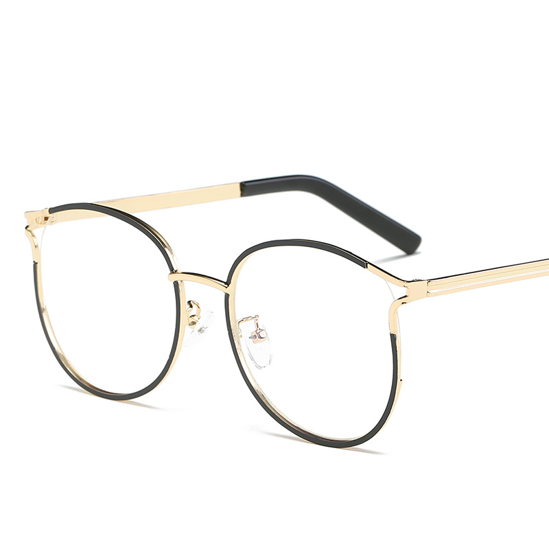 Title 6, European and American flat glasses metal hollow...