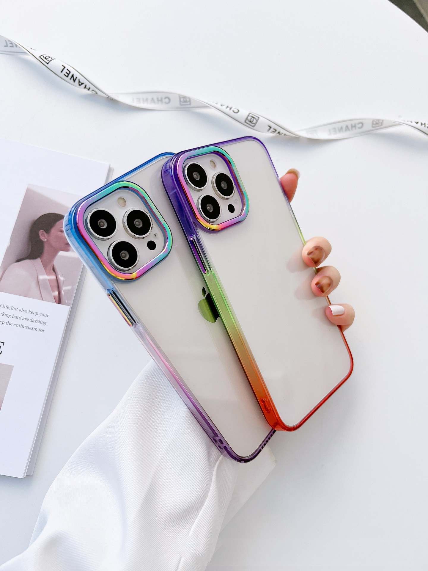 Metal Lens Protective Cover Mobile Phone Case