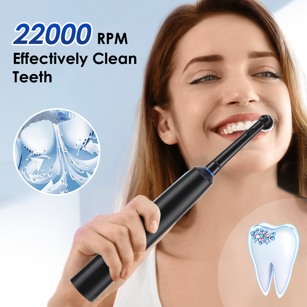 Rotating Electric Toothbrush, Smart Timer 4 Brush Heads 5 Modes USB Rechargeable — image 7