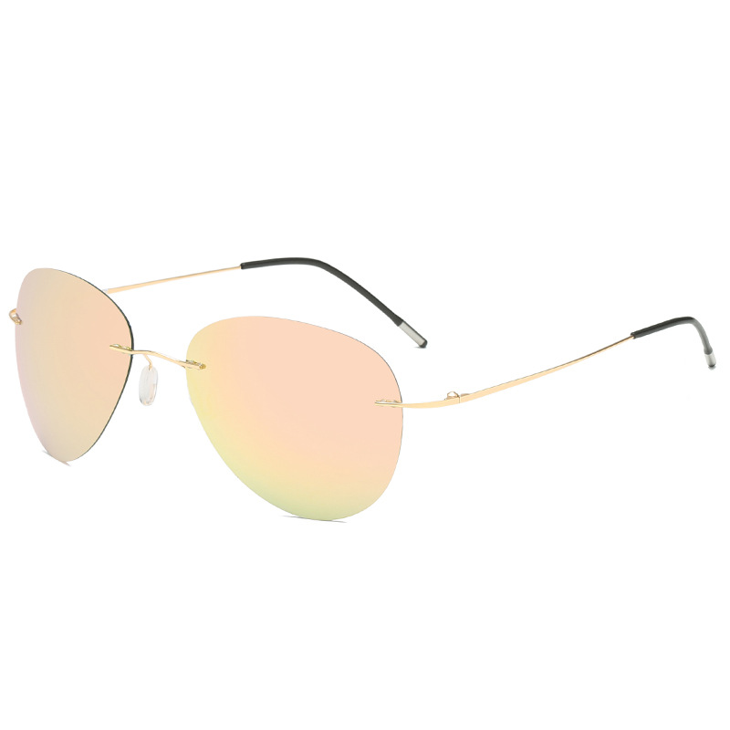 Title 6, New Frameless Ultralight Polarized Titanium Pol...