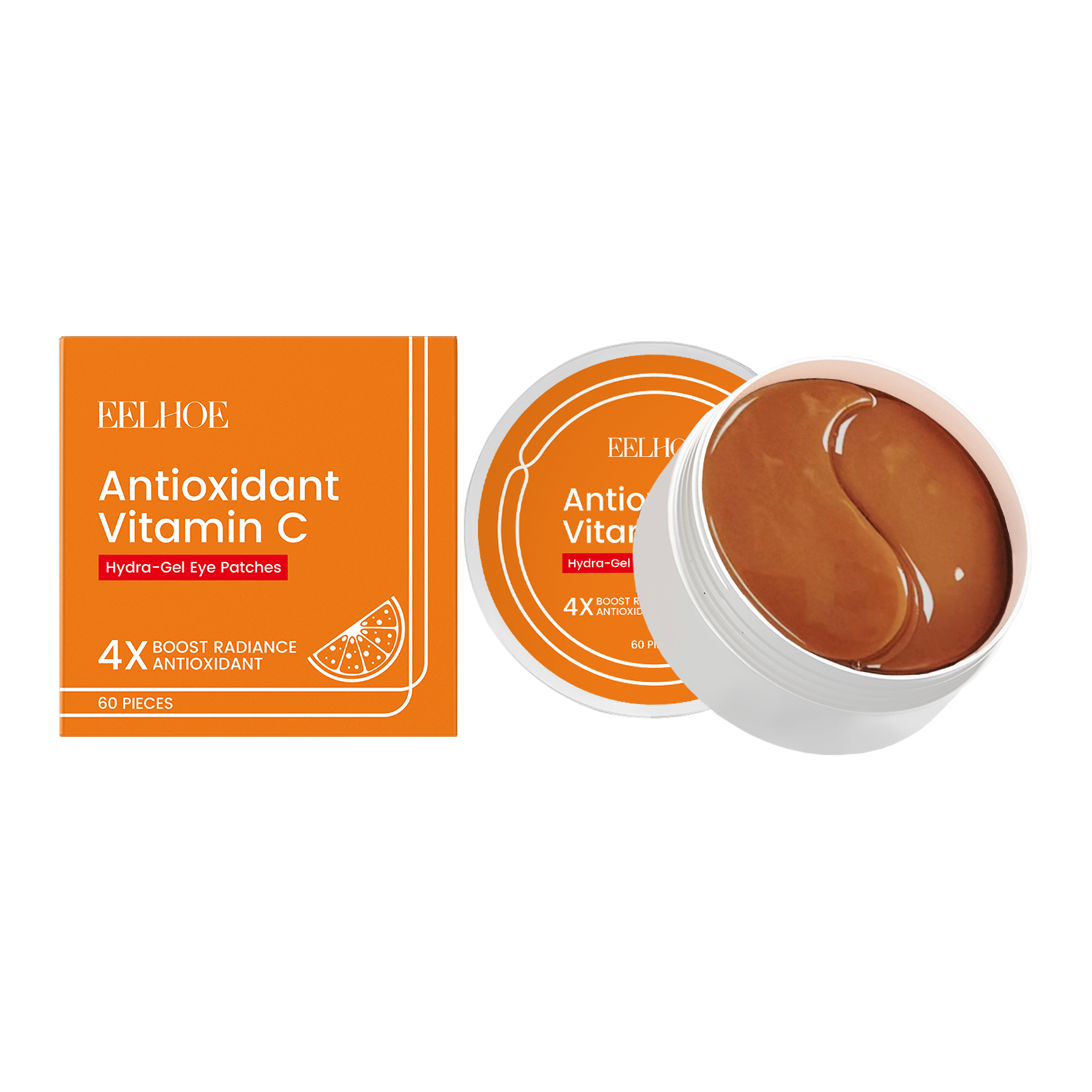 EELHOE Vitamin C Under Eye Patch Eye Bag Care Cools And Moisturizes The Skin Around The Eyes 1Pcs - Shop at LoveMi