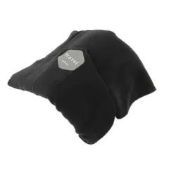Support Collar U-shaped Pillow Custom Neck Scarf Travel Pillow - Black - View 1