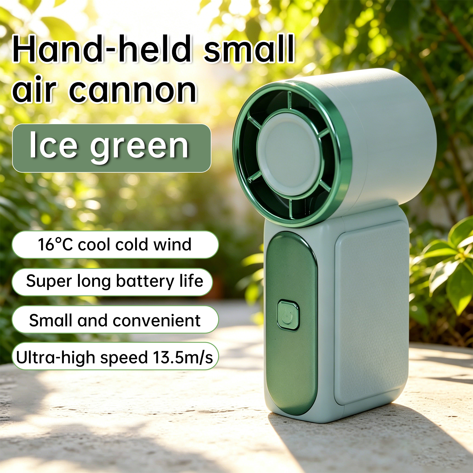 Mini Mini Fan Purple Li-On Rechargeable