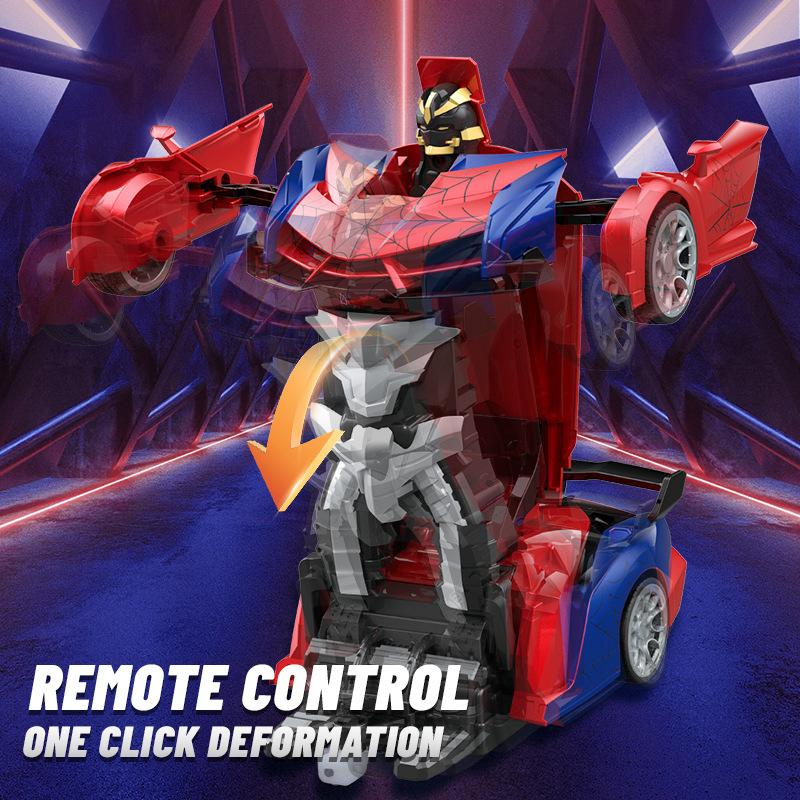 Multifunctional Transforming Vehicle Toy  Racing And Robot Modes  Perfect Gift For Kids image 9