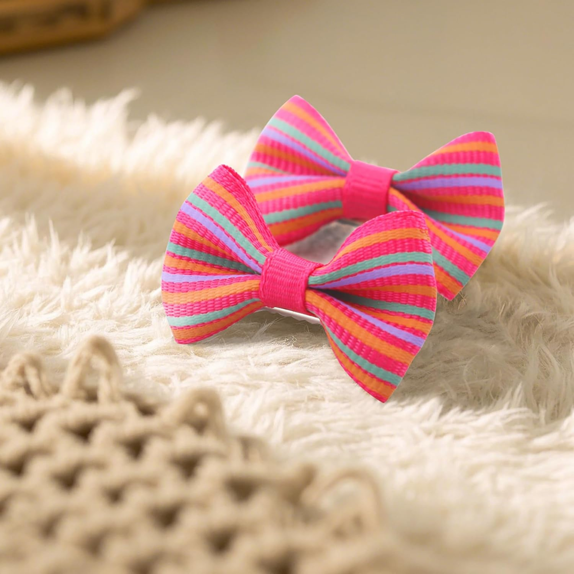 Dog Hair Bows Small Puppy Clips For Pet Grooming Accessories Doggy Gifts 60Pcs — foto 4