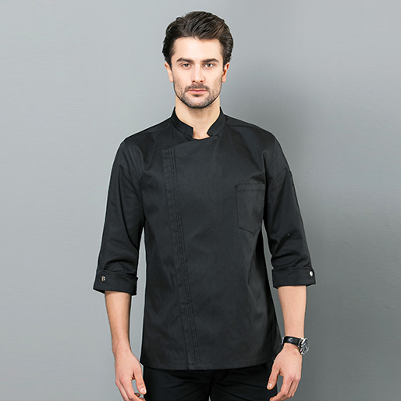 Chef's Overalls Men's Seven-point Sleeves