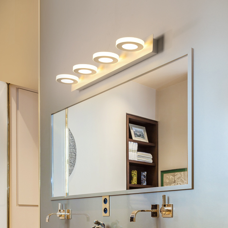 Title 9, Simple and modern bathroom mirror with eye prot...