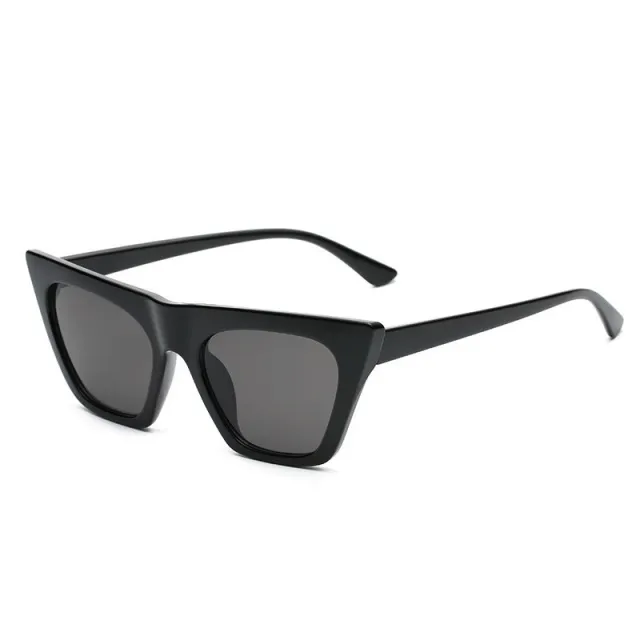 Women's Cat Eye Personality Big Frame Glasses Frame Grey - Shop at LoveMi