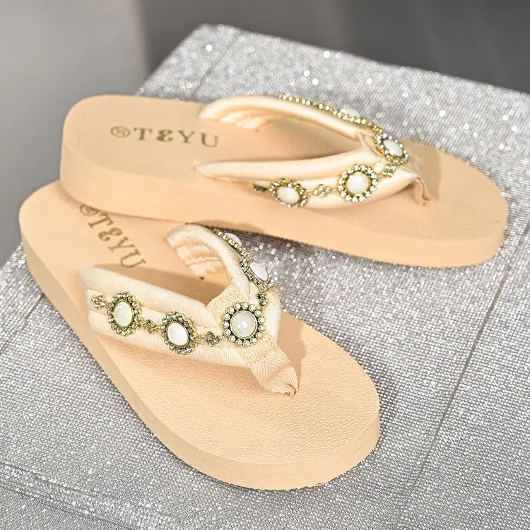 Women Flat Slide Slippers, Fashion Versatile Outdoor