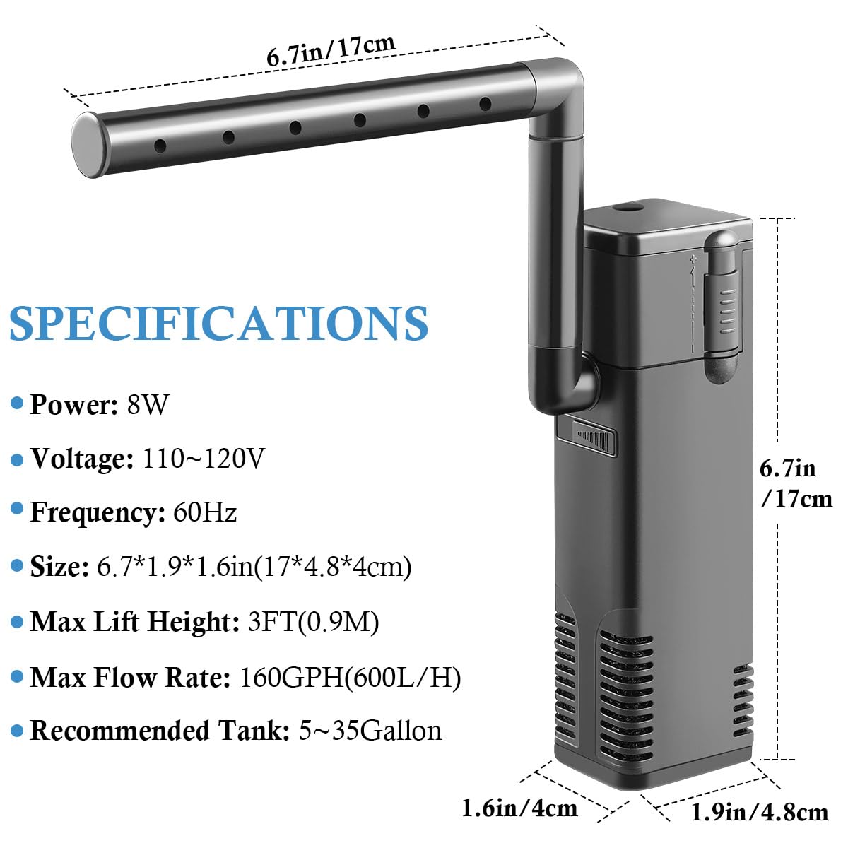 Filter  8w AP-1000L