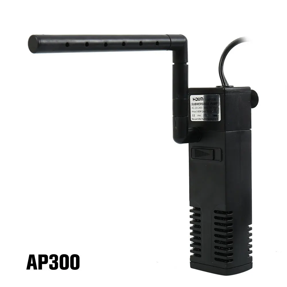 Xiten Aquarium Filter Submersible Built-In Fish Tank Waterfall Rain