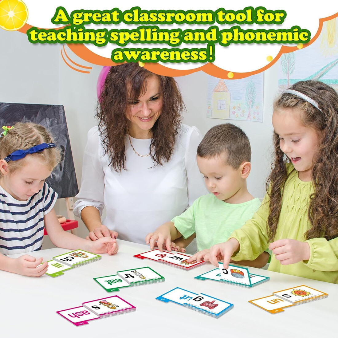 NEW 30 Read And Rhyme Flip Books,Word Families Flash Cards, Sight Word UK — image 9
