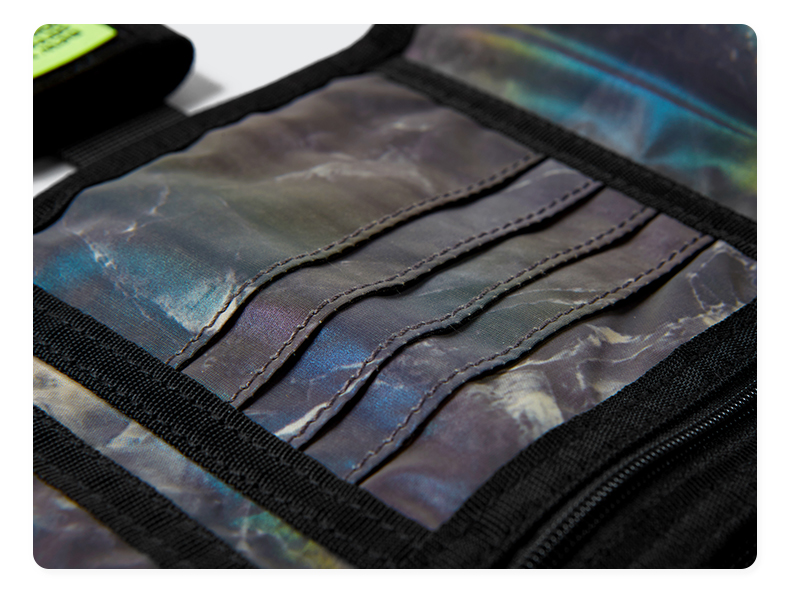 Irregular Personality Laser Reflective Crossbody Chest Bag - Image 3