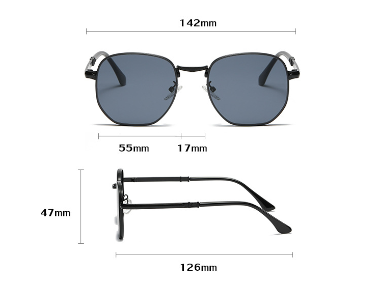 Title 1, European And American Fashion Box Sunglasses Fo...