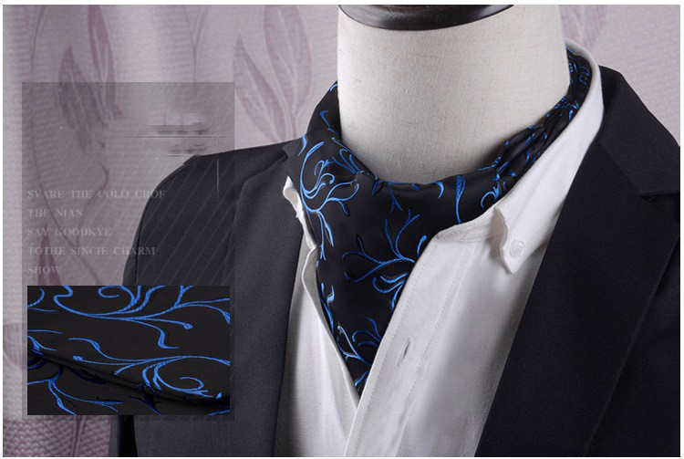 Title 3, Gentleman Style Polyester Jacquard Men