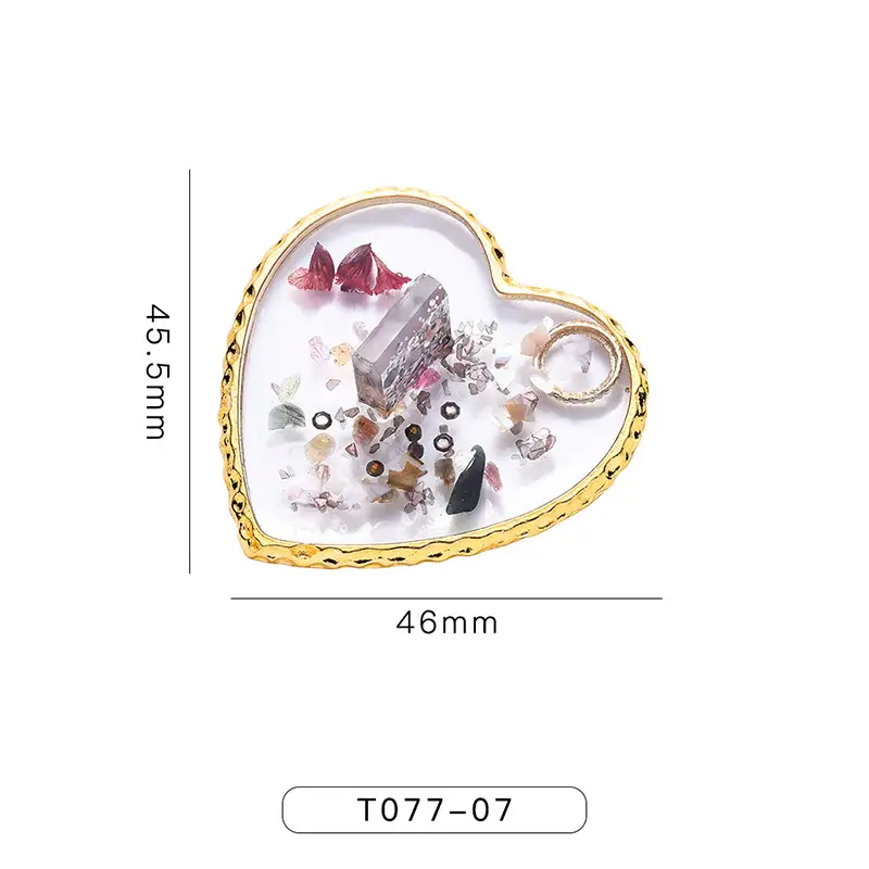 Nail Art Crystal Color Display Board Flower Shell Butterfly Heart