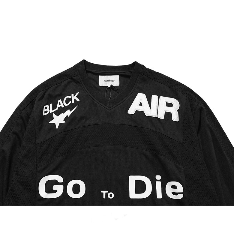 Ancient Embroidery Letters Street Men's Sweater