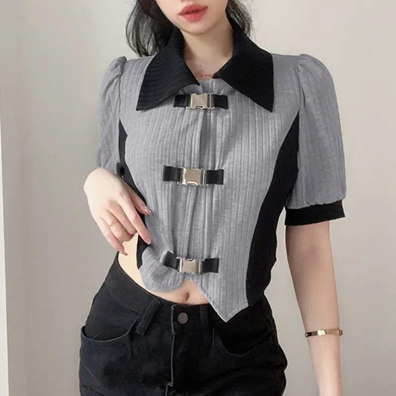 Women's Loose High Waist Divided Pocket Cargo Casual Pants