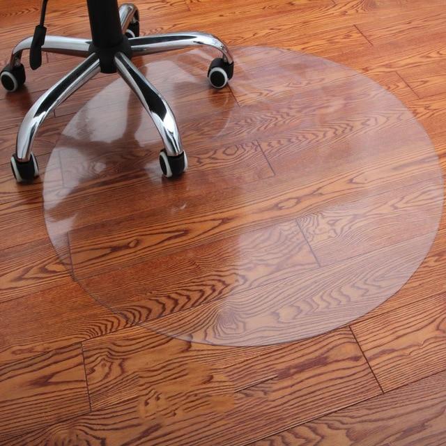Thick Non-slip PVC Carpet Wooden Floor Protection Mat Transparent Office Computer Chair Floor Mat Living Room Plastic Floor Mat