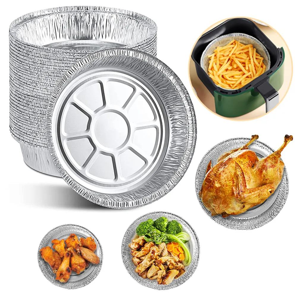 Non-stick Aluminum Foil Liners Air Fryer Disposable Paper Liner