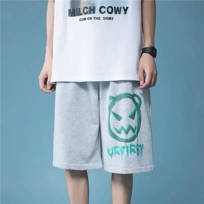 Casual Outer Wear Beach Summer Loose Sports Five Point Pants