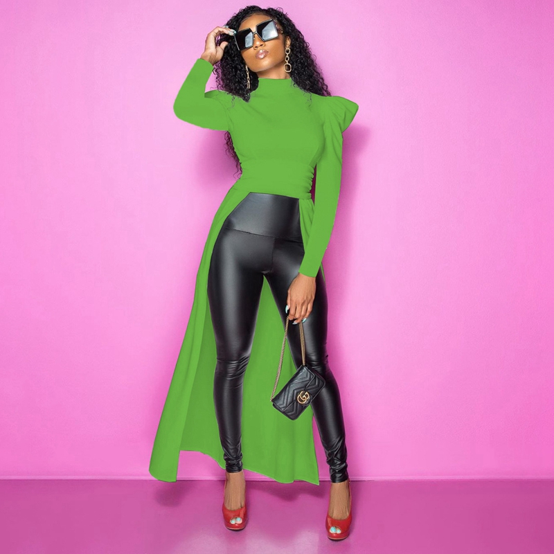 Casual Solid Color Round Neck Pleated Loose Long-sleeved Sweater