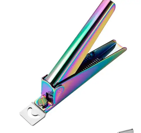 Stainless Steel UV Gel False Nail Tips Trimmer Clipper