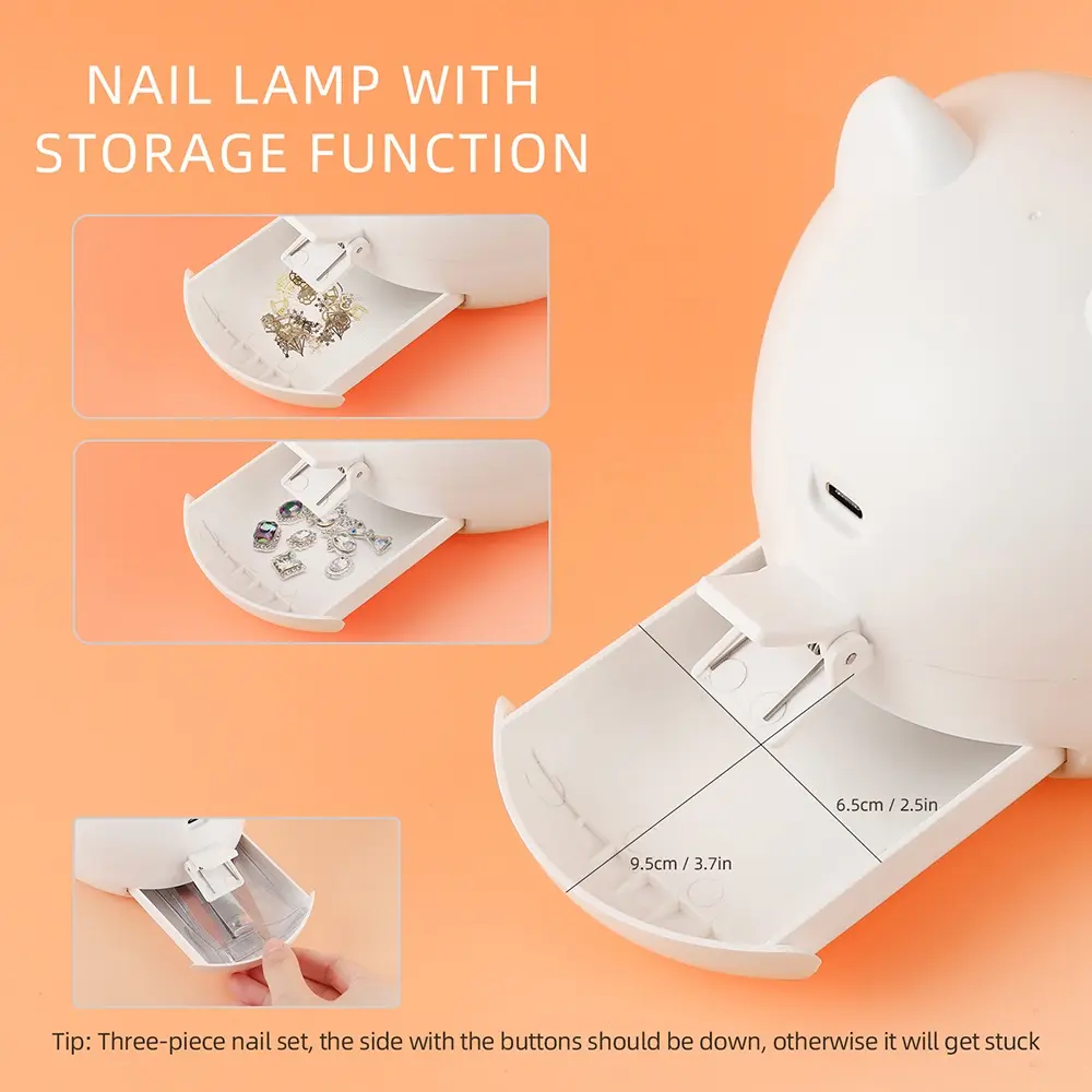 LED Nail Machine Does Not Leak Light
