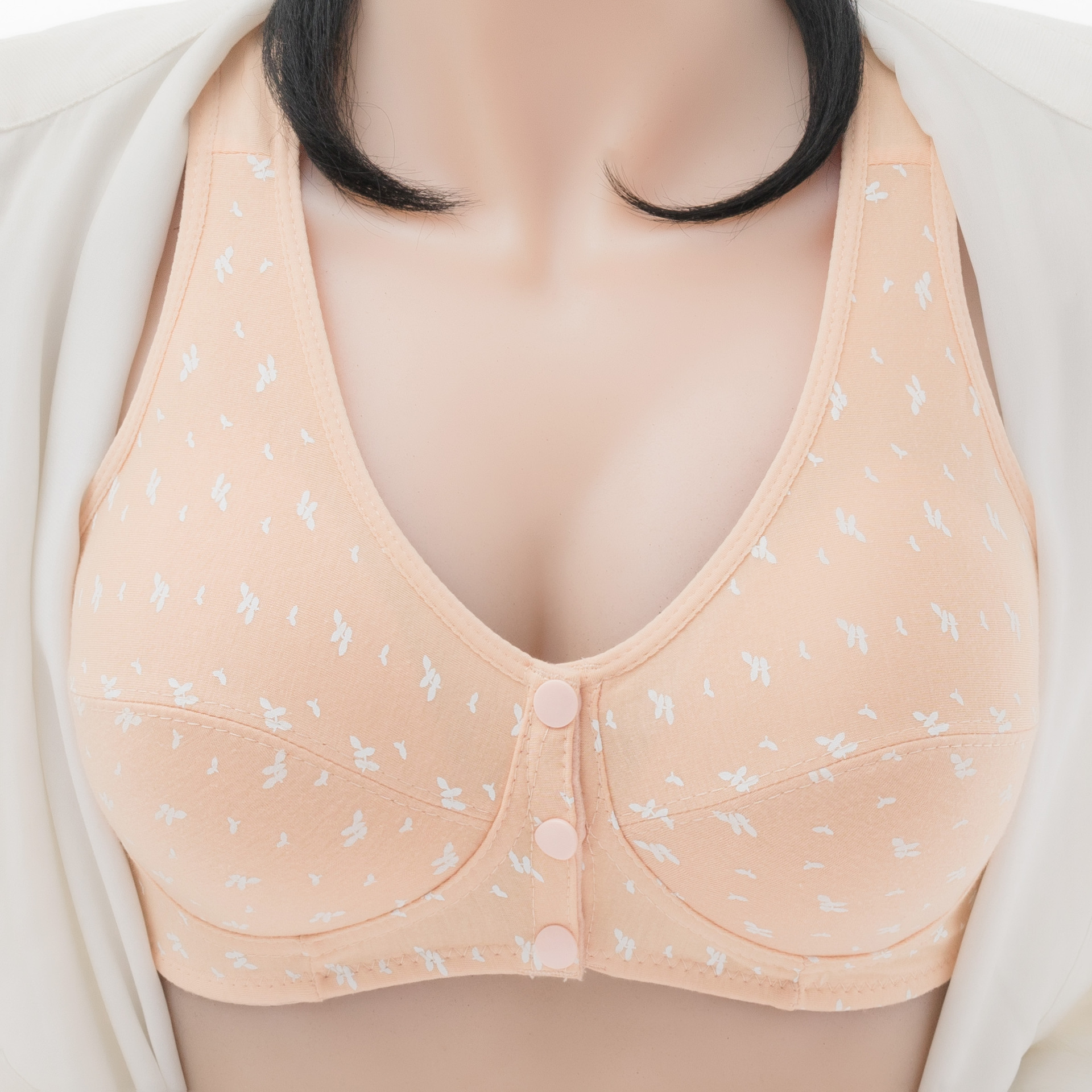 Title 5, No Steel Ring Sponge-free Bra