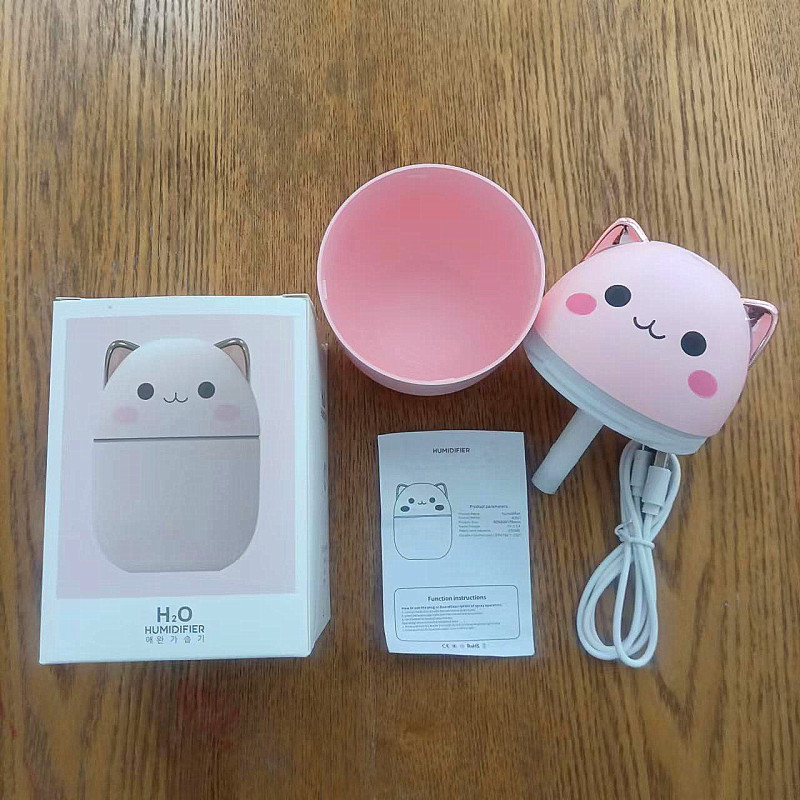 Title 11, Hot Sale 250ml Cute Cat Air Humidifier Diffuser...