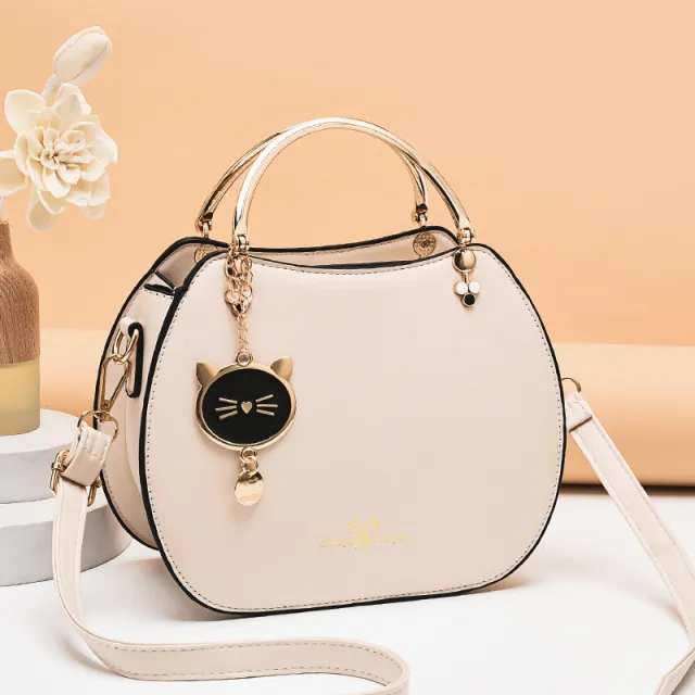 Women's Fashion Simple Girl Style Shell Bag Beige - Shop at LoveMi