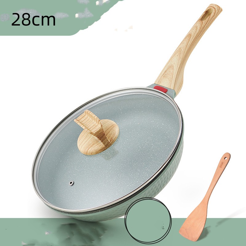 Title 2, Medical Stone Flat Non-stick Pan Household Indu...