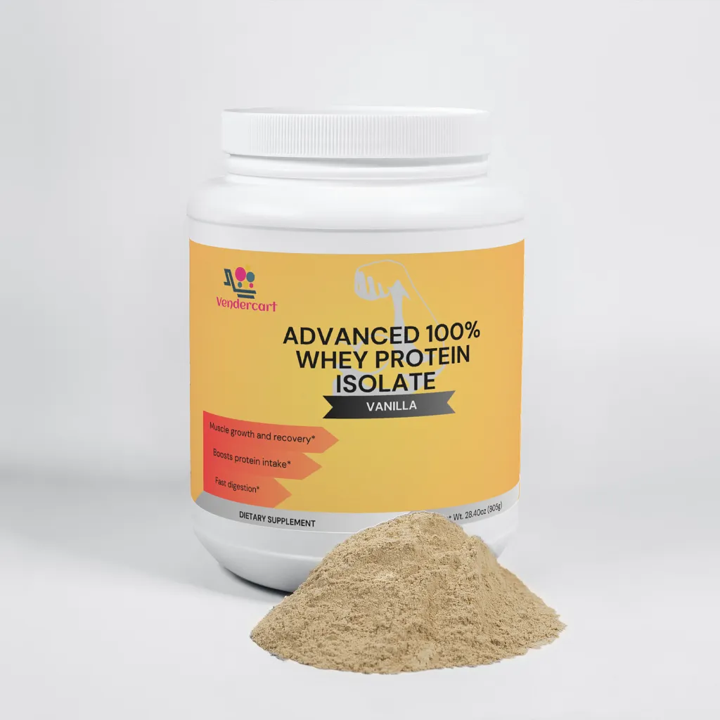 Advanced Whey Protein Isolate 29.6 OZ - Advance Whey Protein Vanilla