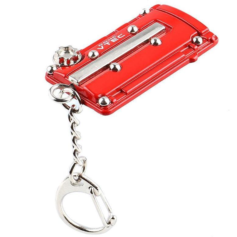 Vehicle Refitting Hood Key Engine VTEC Metal Pendant Chain Model