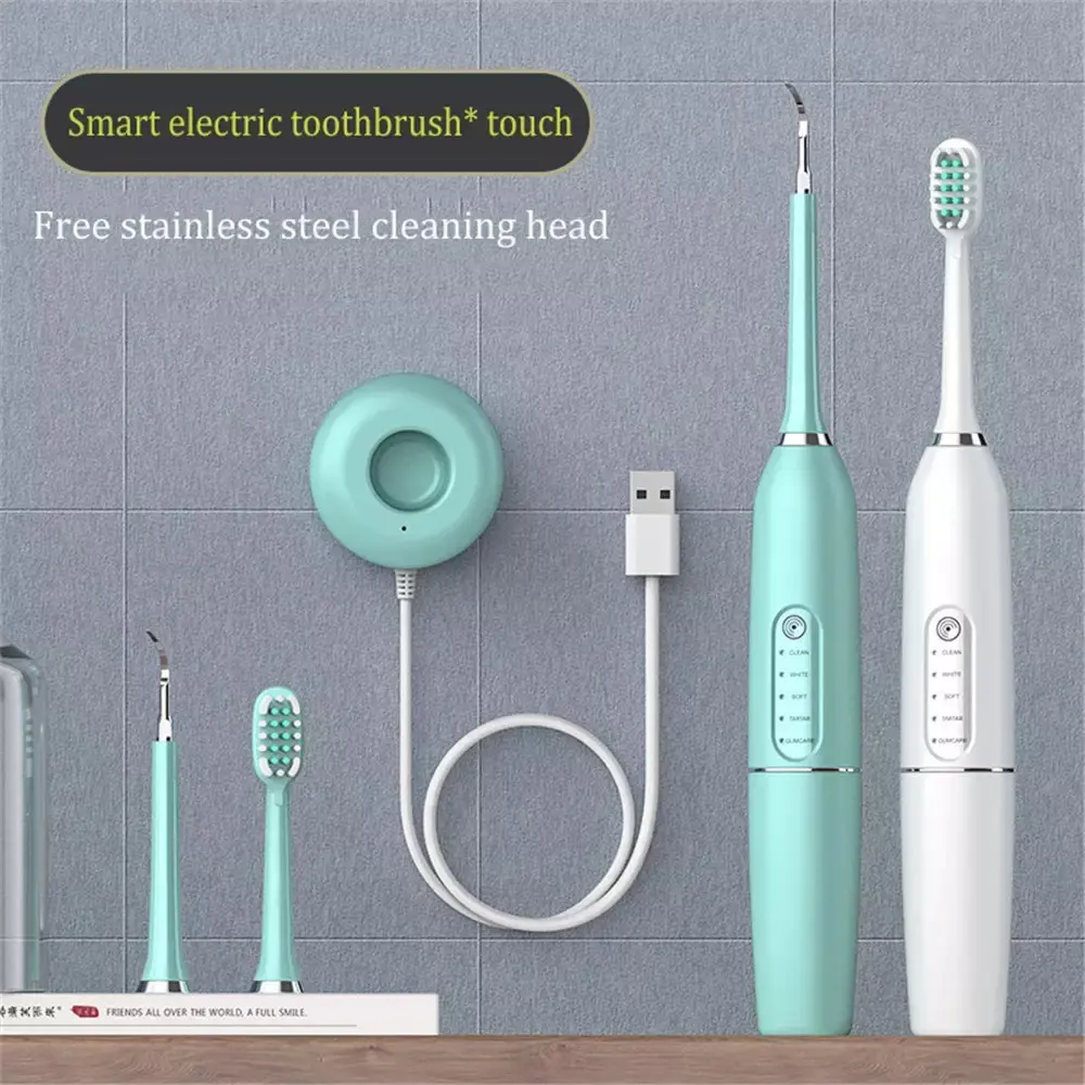 Smart Electric Toothbrush Ultrasonic Scaler Rechargeable Automatic Touch Dental