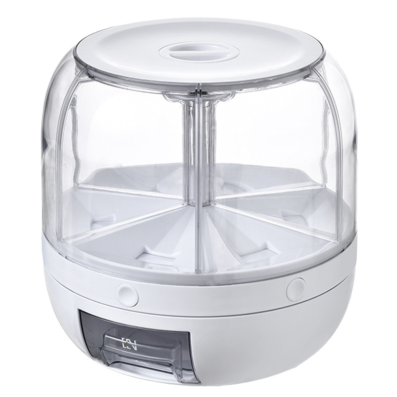 Пищевое пластиковое ведро для хранения зерна на кухне