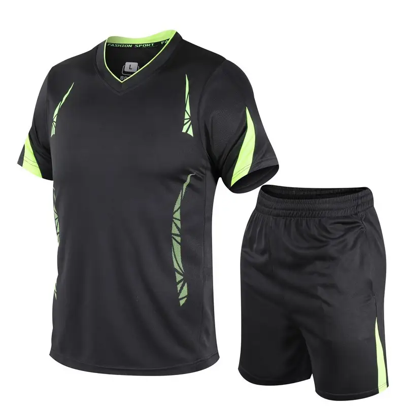 Running Sports Suit Men's Short Sleeve Shorts