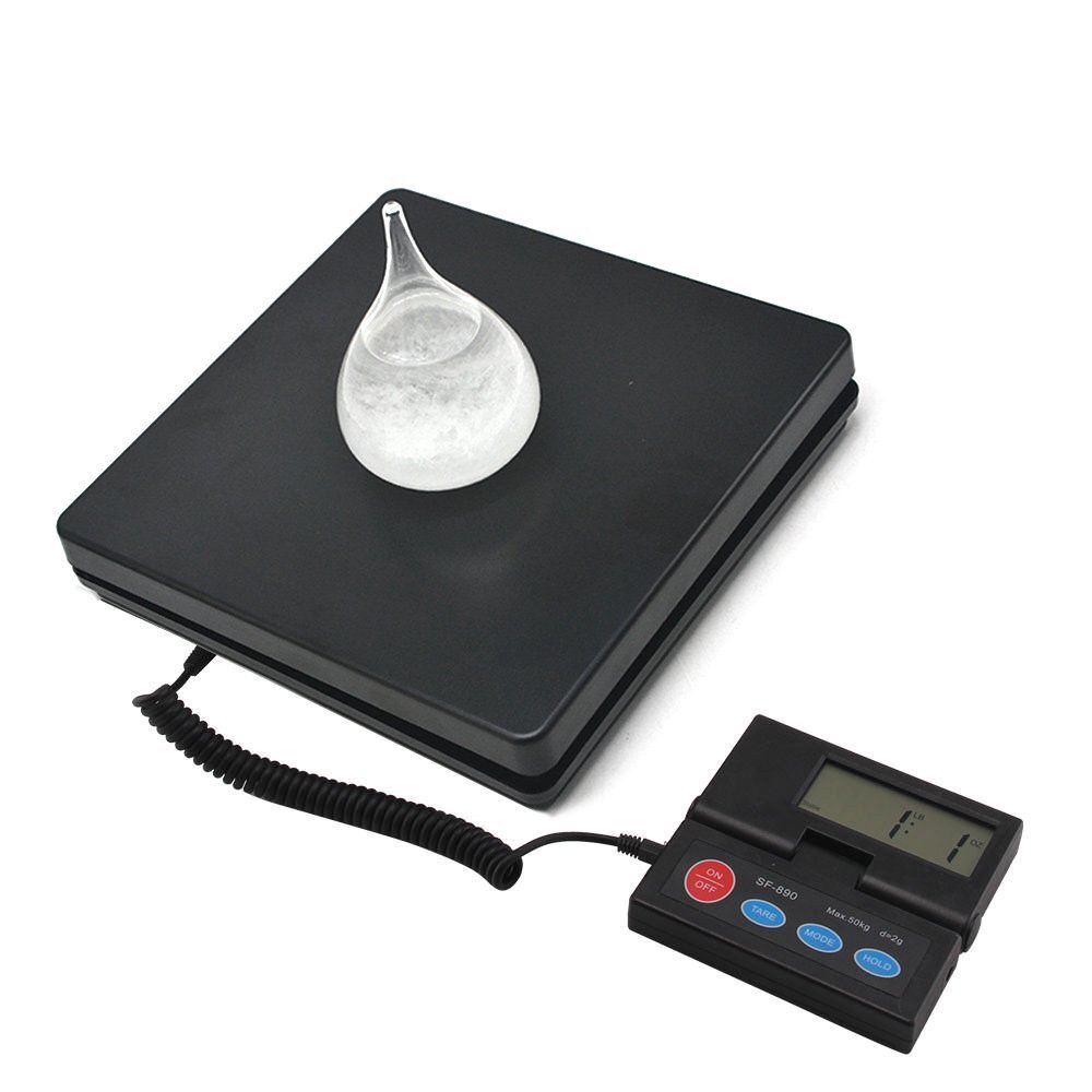 50KG 110lb Digital Postal Scale Kitchen Letter Parcels Weighing Platform Scales — image 9